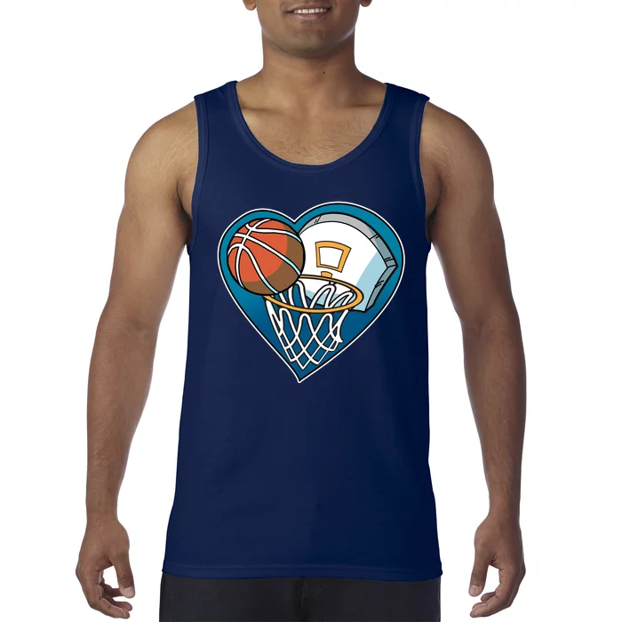 Love Of Baskeball Tank Top