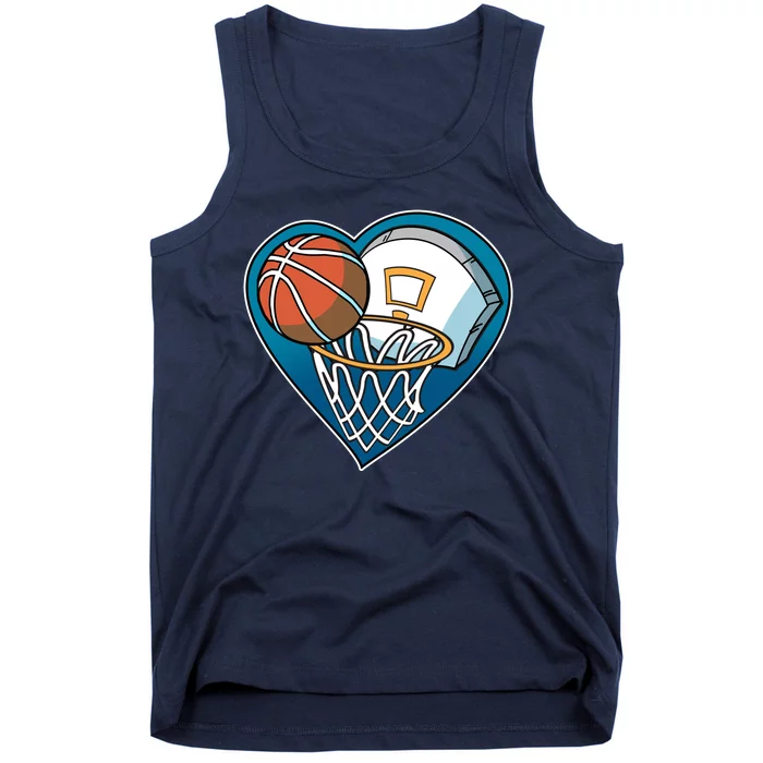 Love Of Baskeball Tank Top