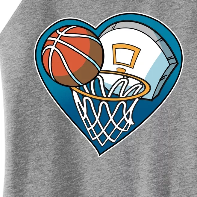 Love Of Baskeball Women’s Perfect Tri Rocker Tank