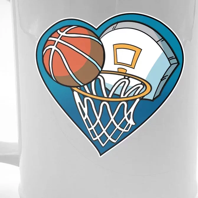 Love Of Baskeball Front & Back Beer Stein