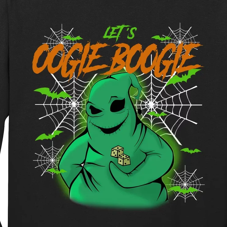 LetS Oogie Boogie Boogieman Nightmare Halloween Character Long Sleeve Shirt