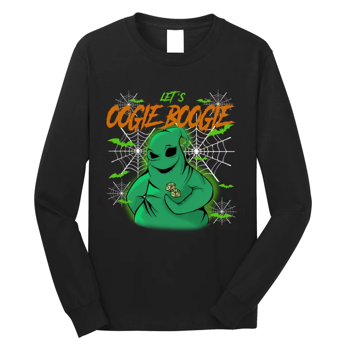 LetS Oogie Boogie Boogieman Nightmare Halloween Character Long Sleeve Shirt