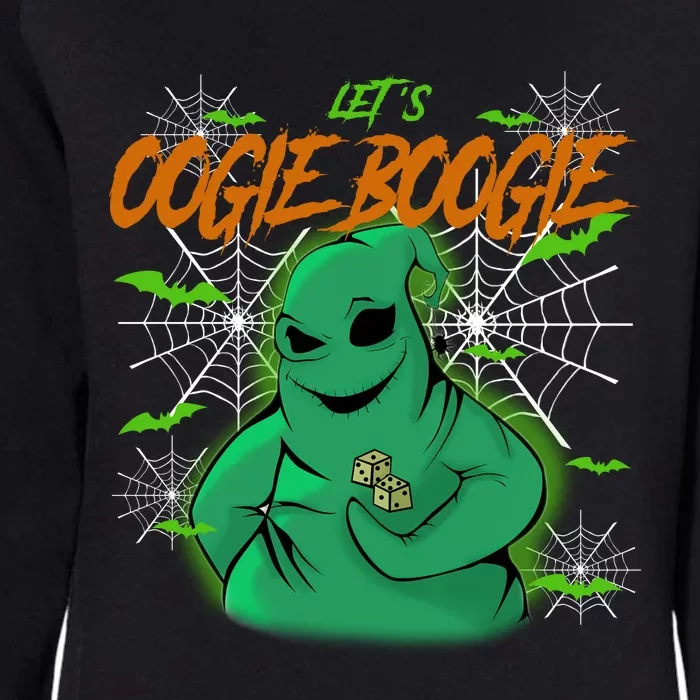 LetS Oogie Boogie Boogieman Nightmare Halloween Character Womens California Wash Sweatshirt