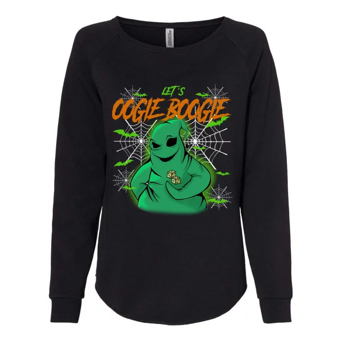 LetS Oogie Boogie Boogieman Nightmare Halloween Character Womens California Wash Sweatshirt