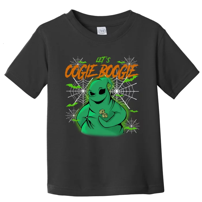 LetS Oogie Boogie Boogieman Nightmare Halloween Character Toddler T-Shirt