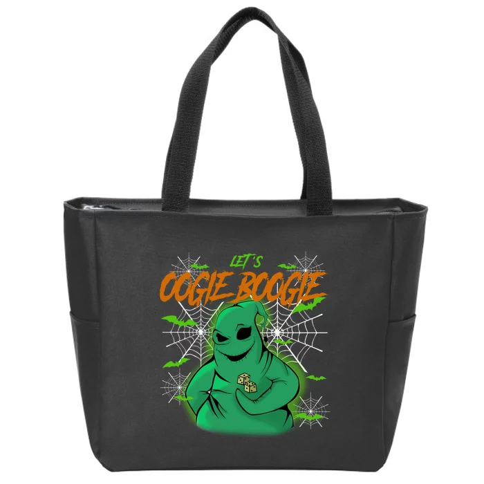 LetS Oogie Boogie Boogieman Nightmare Halloween Character Zip Tote Bag