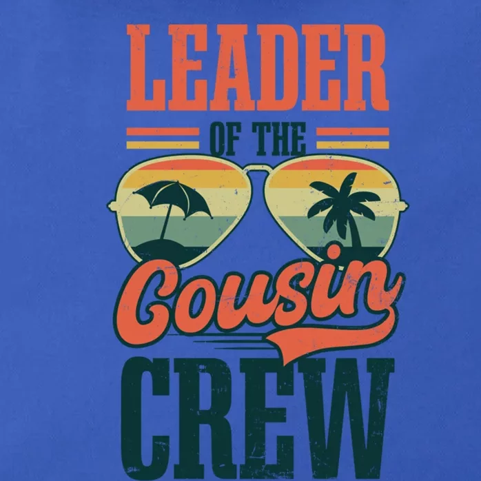 Leader Of Cousin Crew Design Cousin Crew Gift Zip Tote Bag