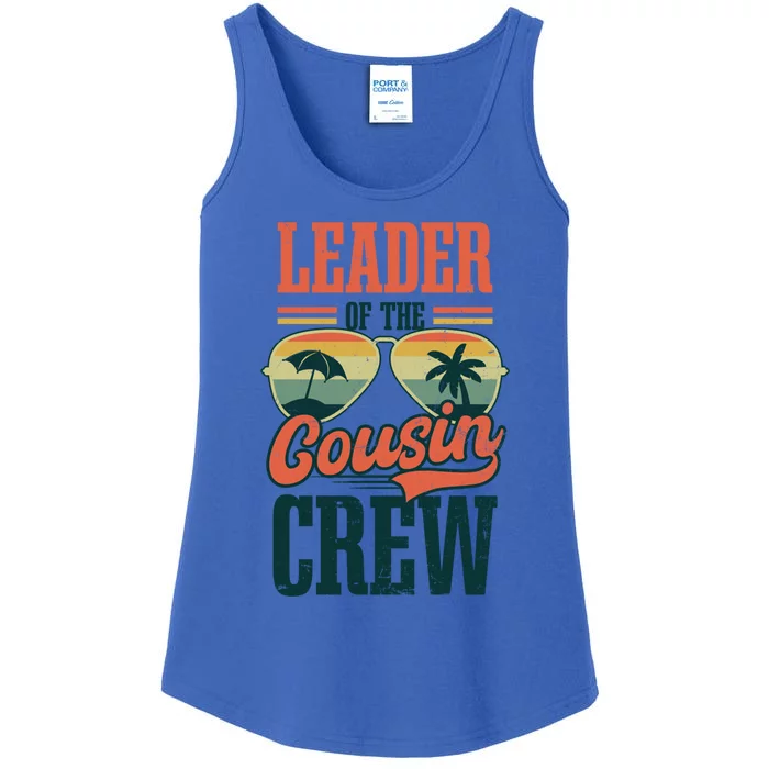 Leader Of Cousin Crew Design Cousin Crew Gift Ladies Essential Tank