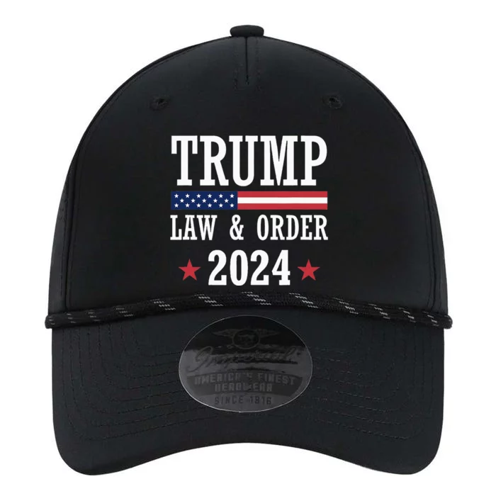 Law & Order Cops For Trump 2024 Police Thin Blue Line Performance The Dyno Cap