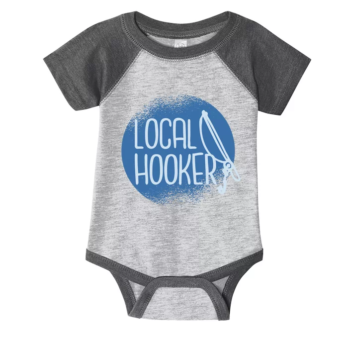 Local Hooker Infant Baby Jersey Bodysuit