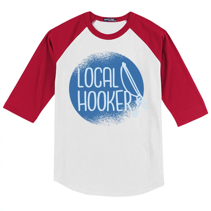 Local Hooker Kids Colorblock Raglan Jersey