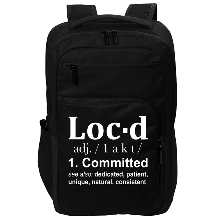 Loc'd Definition Impact Tech Backpack