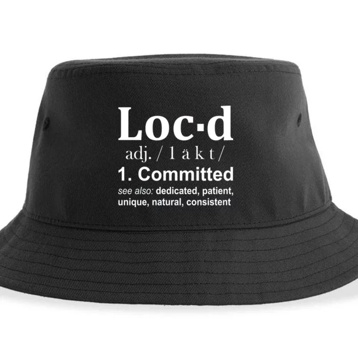 Loc'd Definition Sustainable Bucket Hat