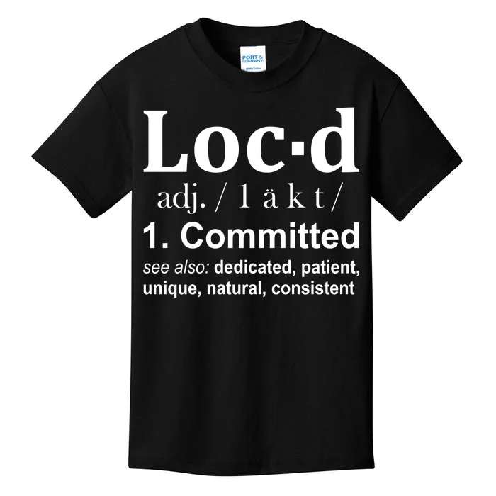 Loc'd Definition Kids T-Shirt