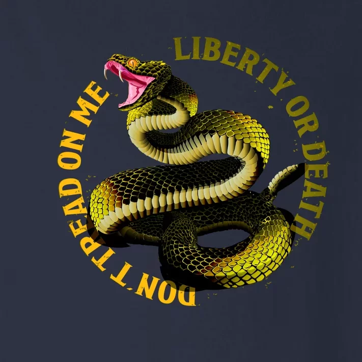 Liberty Or Death Dont Tread On Me Snake Toddler Long Sleeve Shirt