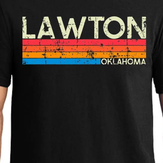 Lawton Oklahoma Distressed Pajama Set