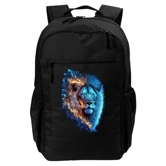 Lion On Fire Cool Graphic Daily Commute Backpack