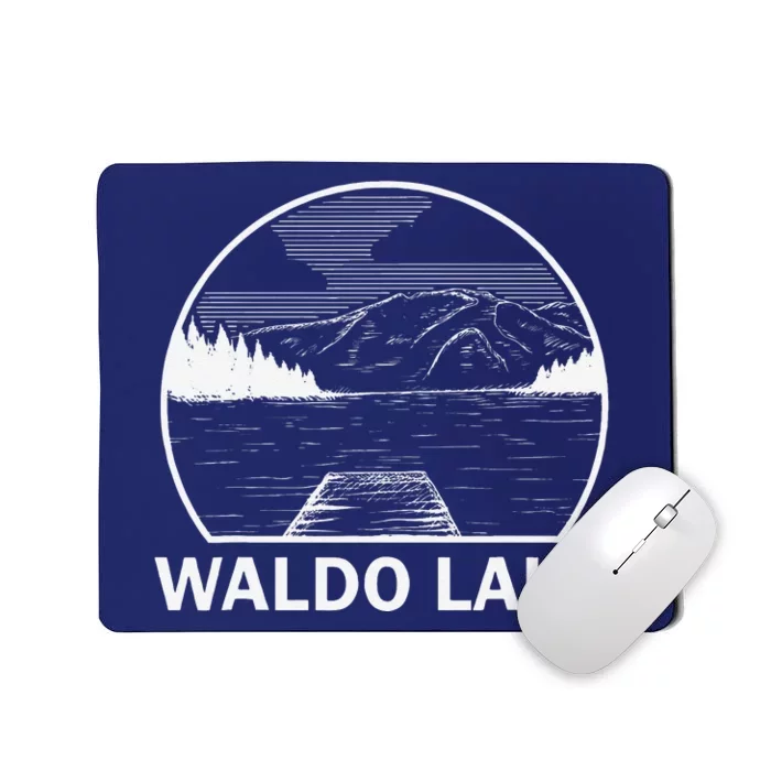 Lake Oregon Funny Fishing Camping Summer Gift Mousepad