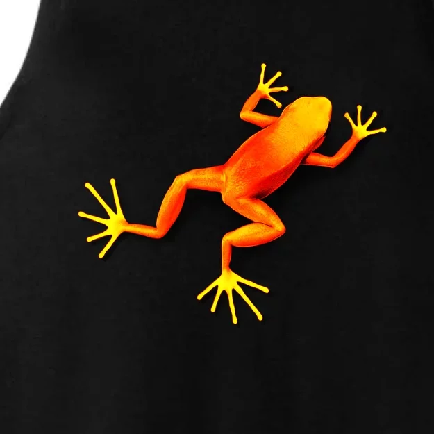 Little Orange Frog Ladies Tri-Blend Wicking Tank