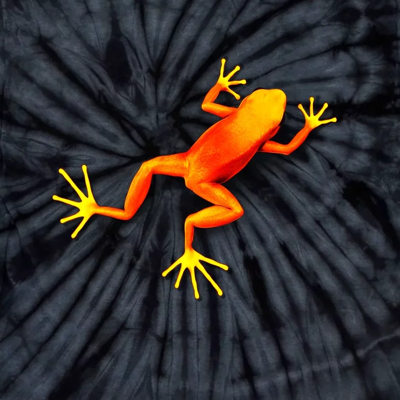 Little Orange Frog Tie-Dye T-Shirt