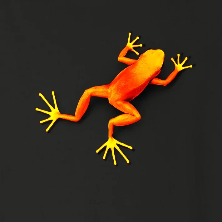 Little Orange Frog Toddler Long Sleeve Shirt