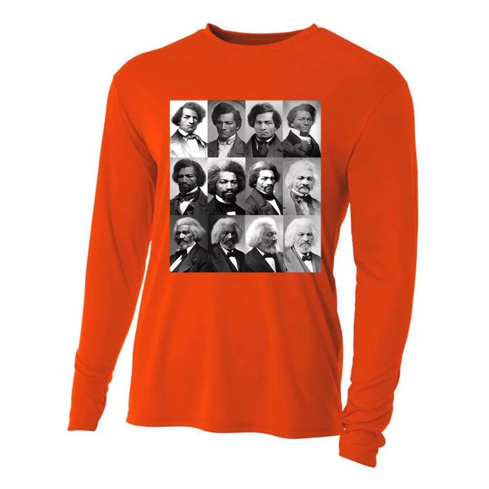 Life Of Frederick Douglass Cool Giftgiftretro Black History Month Meaningful Gif Cooling Performance Long Sleeve Crew