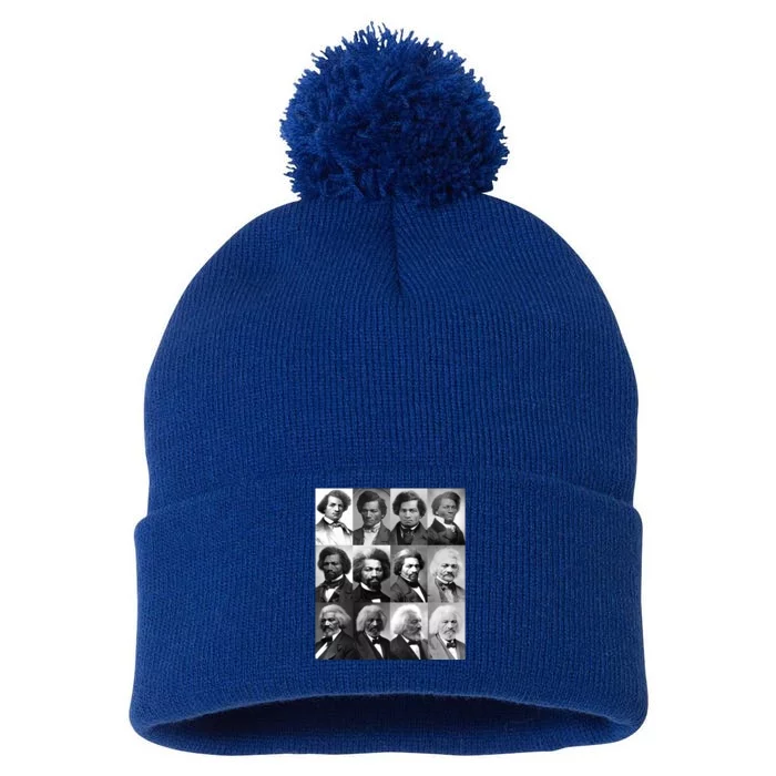 Life Of Frederick Douglass Cool Giftgiftretro Black History Month Meaningful Gif Pom Pom 12in Knit Beanie