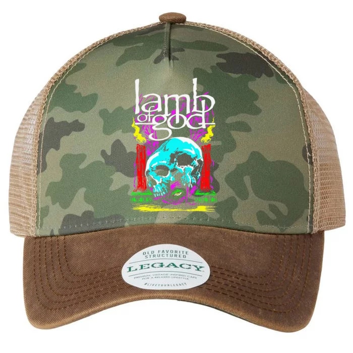 Lamb of God – Candle Skull Legacy Tie Dye Trucker Hat