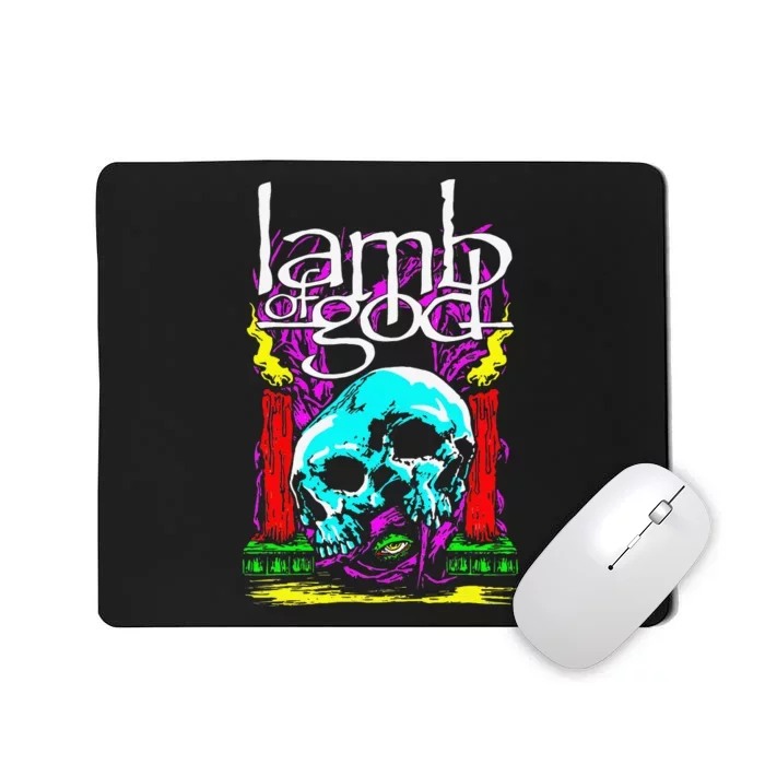 Lamb of God – Candle Skull Mousepad