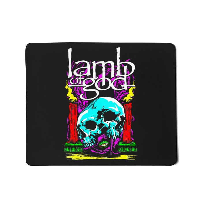 Lamb of God – Candle Skull Mousepad