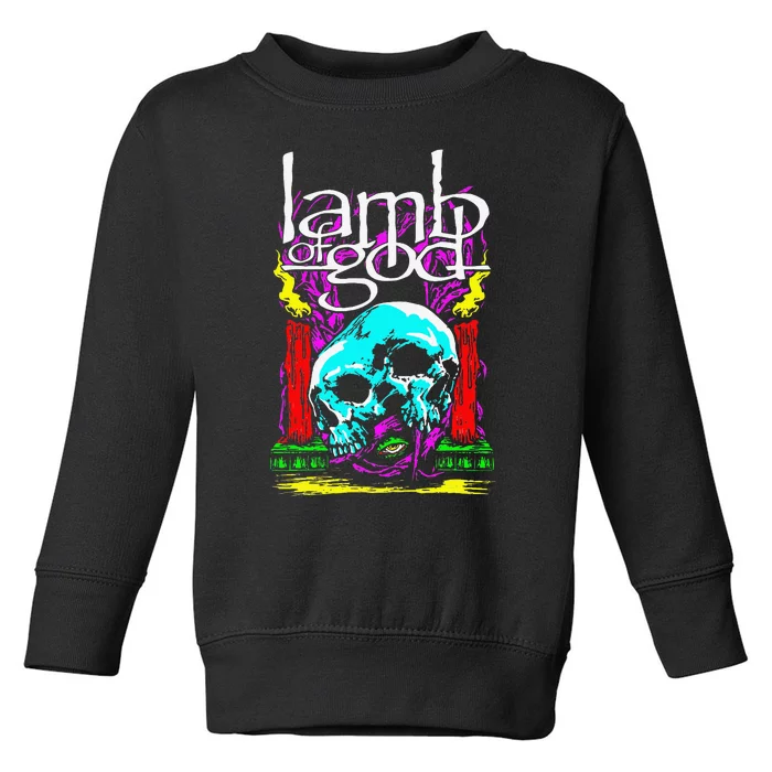 Lamb of God – Candle Skull Toddler Sweatshirt