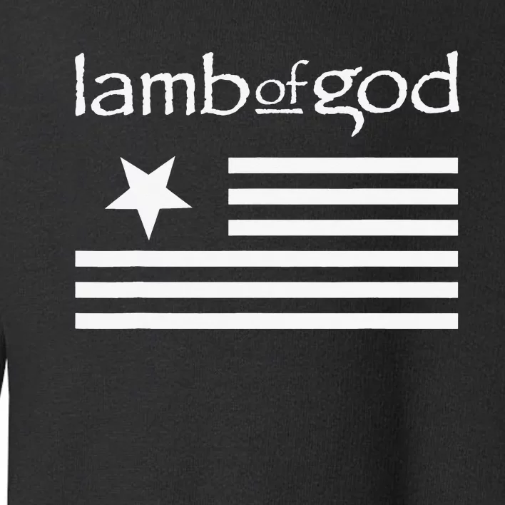 Lamb of God – Flag Toddler Sweatshirt