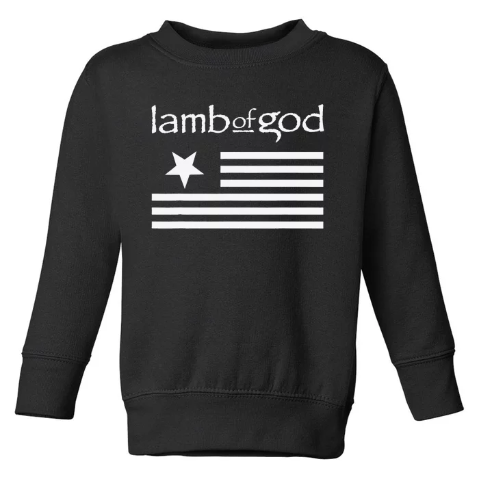 Lamb of God – Flag Toddler Sweatshirt