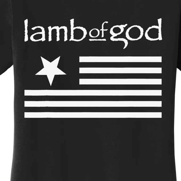 Lamb of God – Flag Women's T-Shirt