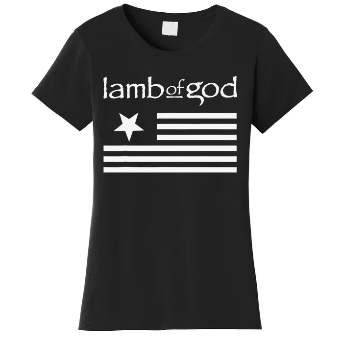 Lamb of God – Flag Women's T-Shirt