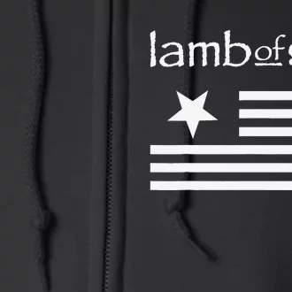 Lamb of God – Flag Full Zip Hoodie