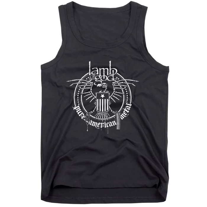 L.A.M.B Of G.O.D Skeleton Eagle Tank Top