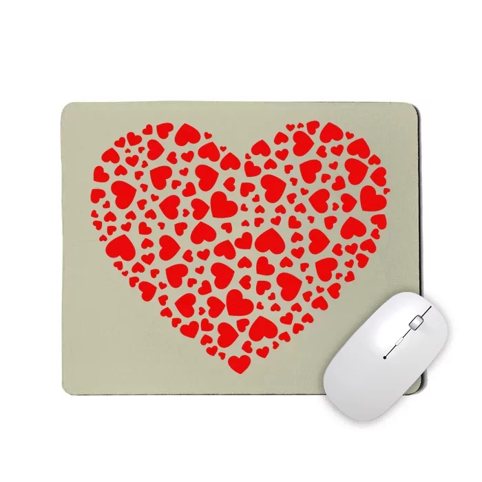 Lots Of Hearts Valentine's Days Mousepad