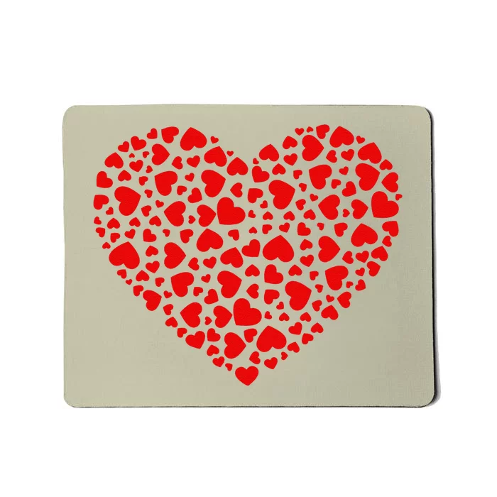 Lots Of Hearts Valentine's Days Mousepad