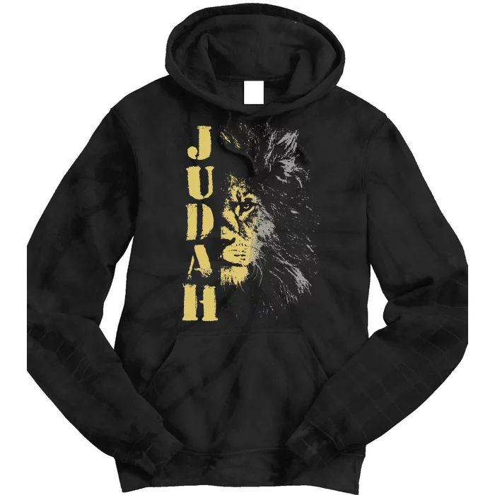 Lion Of Judah Design Hebrew Israelite Design Tie Dye Hoodie