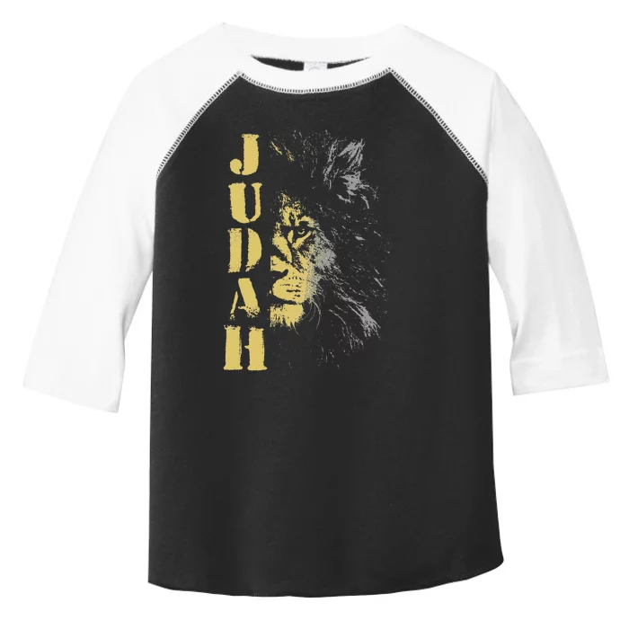 Lion Of Judah Design Hebrew Israelite Design Toddler Fine Jersey T-Shirt