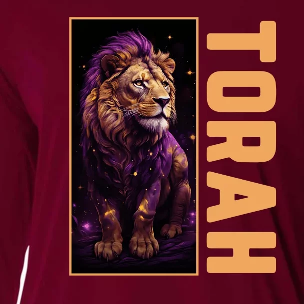 Lion Of Judah Messianic Hebrew Roots Torah Observant Cooling Performance Long Sleeve Crew