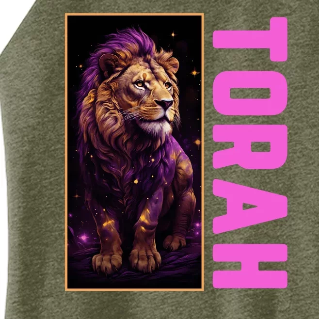 Lion Of Judah Messianic Hebrew Roots Torah Observant Women’s Perfect Tri Rocker Tank