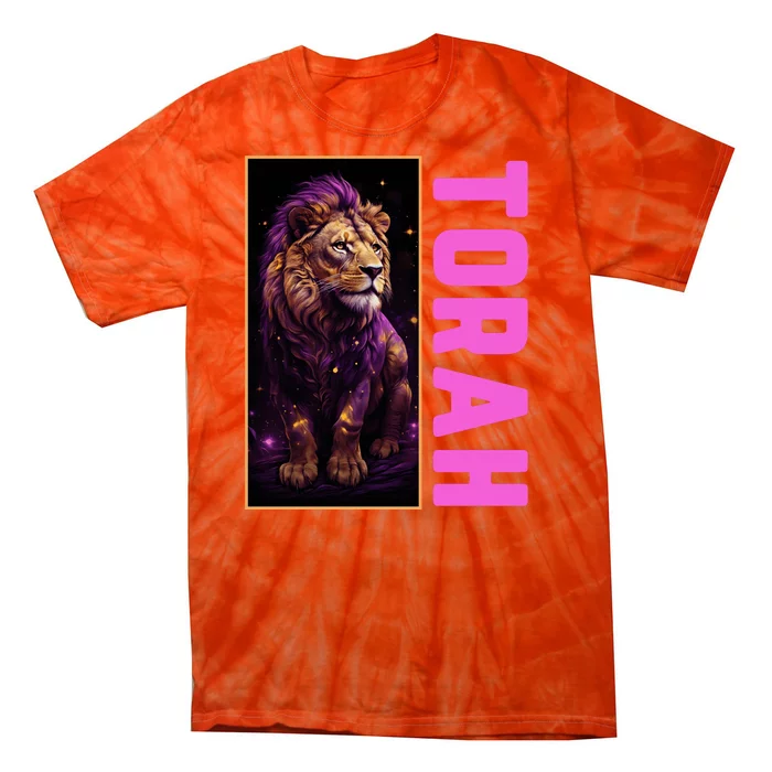 Lion Of Judah Messianic Hebrew Roots Torah Observant Tie-Dye T-Shirt