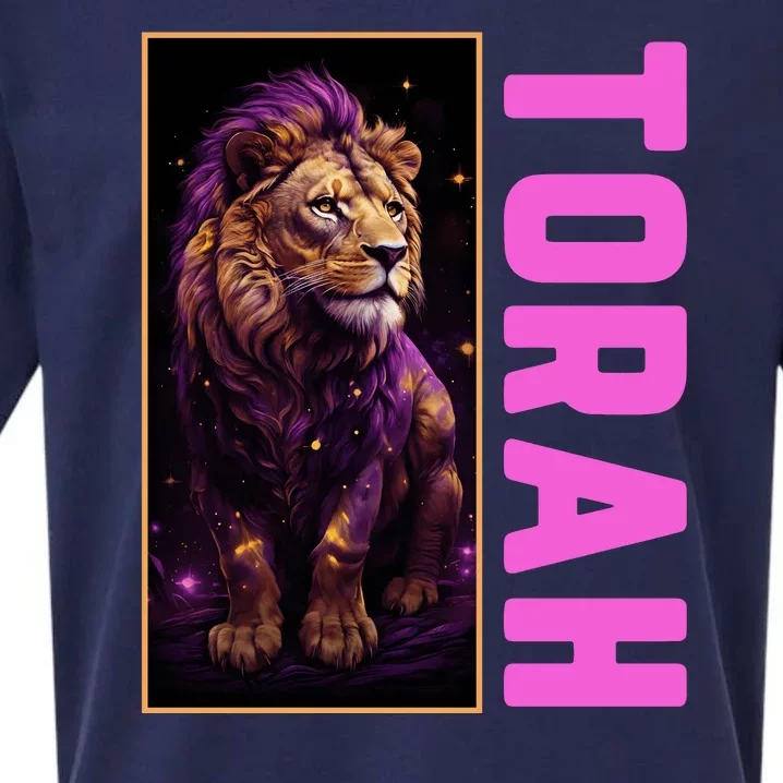 Lion Of Judah Messianic Hebrew Roots Torah Observant Sueded Cloud Jersey T-Shirt