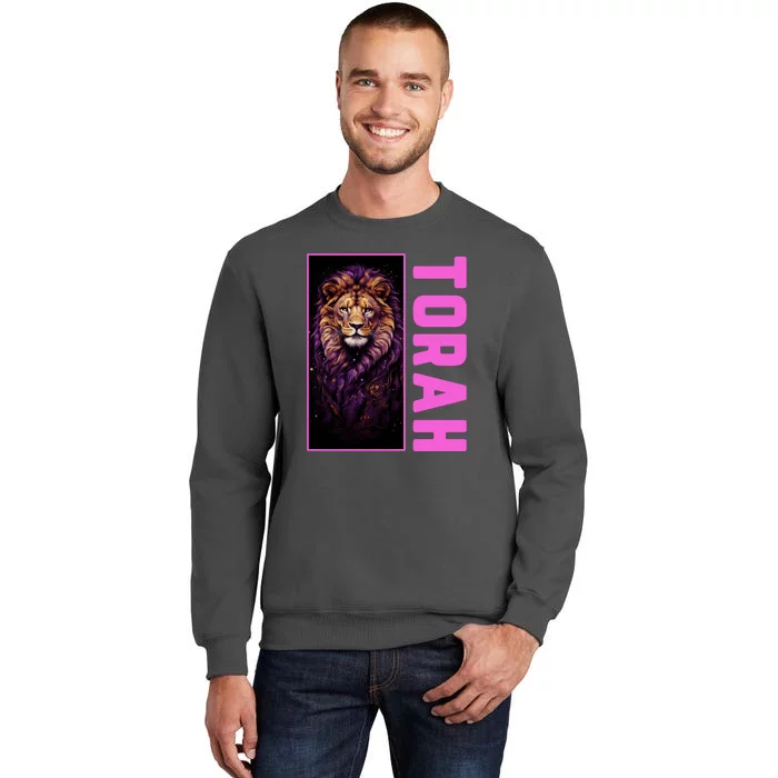 Lion Of Judah Messianic Hebrew Roots Torah Observant Tall Sweatshirt