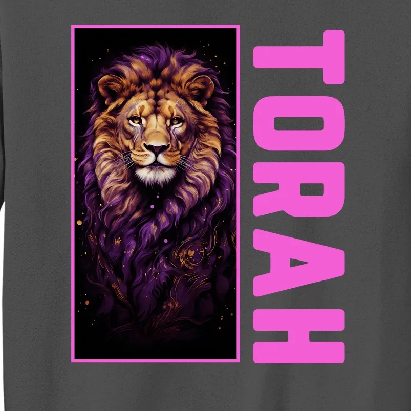 Lion Of Judah Messianic Hebrew Roots Torah Observant Tall Sweatshirt