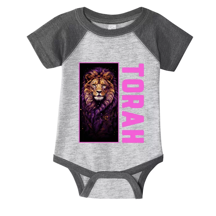 Lion Of Judah Messianic Hebrew Roots Torah Observant Infant Baby Jersey Bodysuit