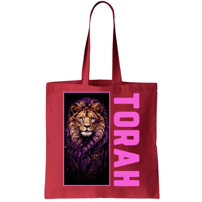 Lion Of Judah Messianic Hebrew Roots Torah Observant Tote Bag