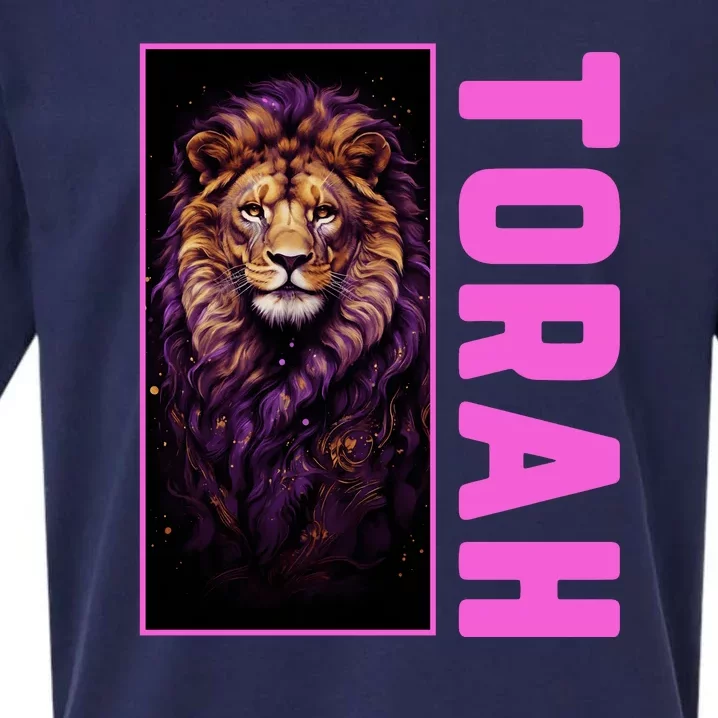 Lion Of Judah Messianic Hebrew Roots Torah Observant Sueded Cloud Jersey T-Shirt